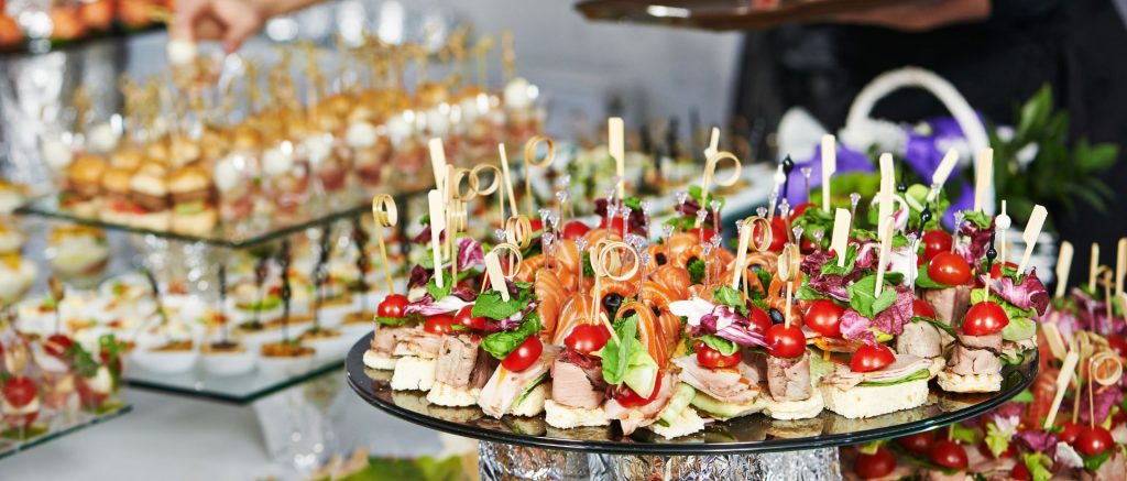 Exclusivo catering para eventos corporativos